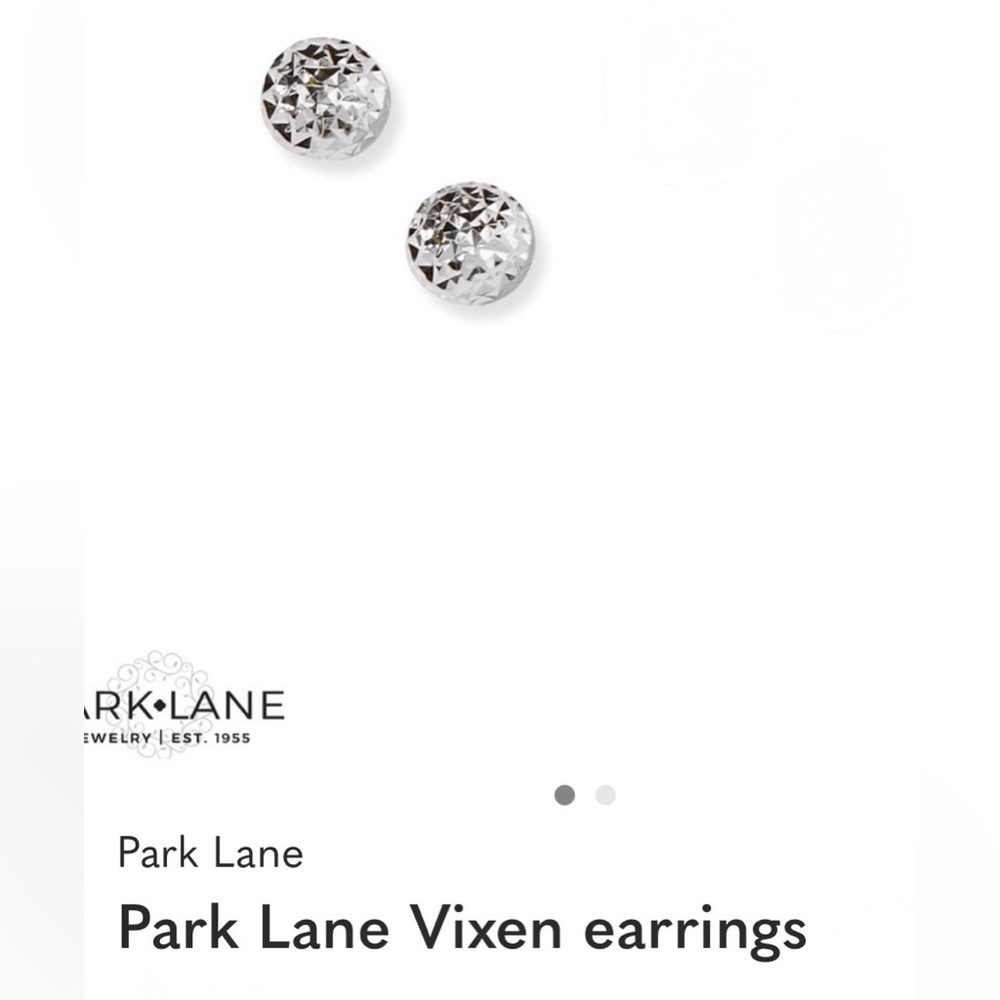 Park Lane Vixen Silver Earrings